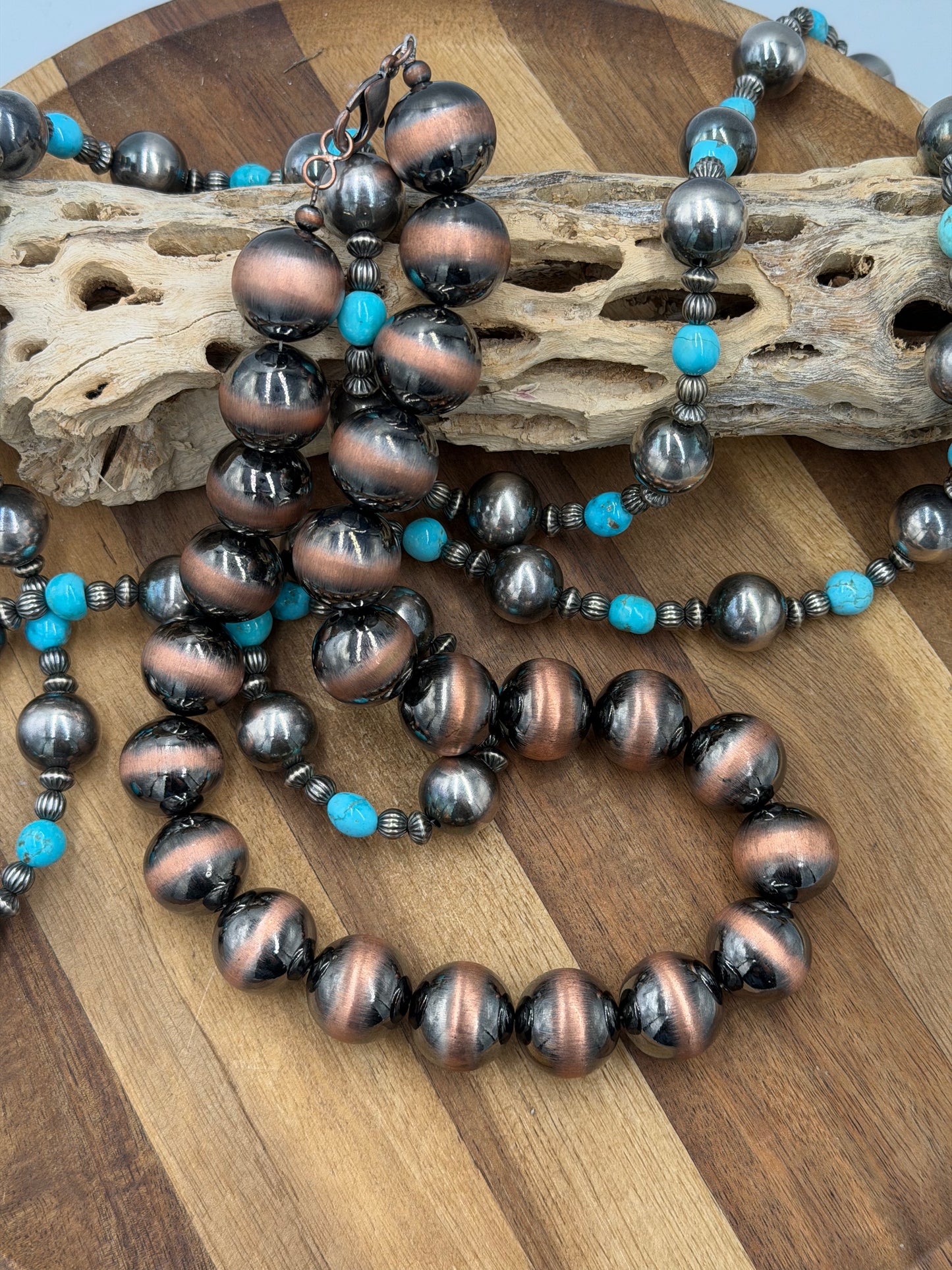 18” 20mm Copper Necklace #811-8