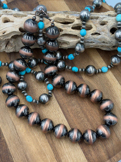 18” 20mm Copper Necklace #811-8
