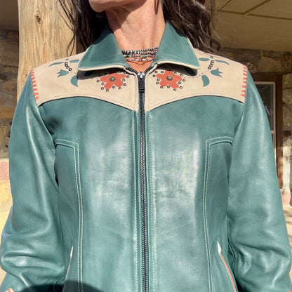 Desert Rose Leather Jacket