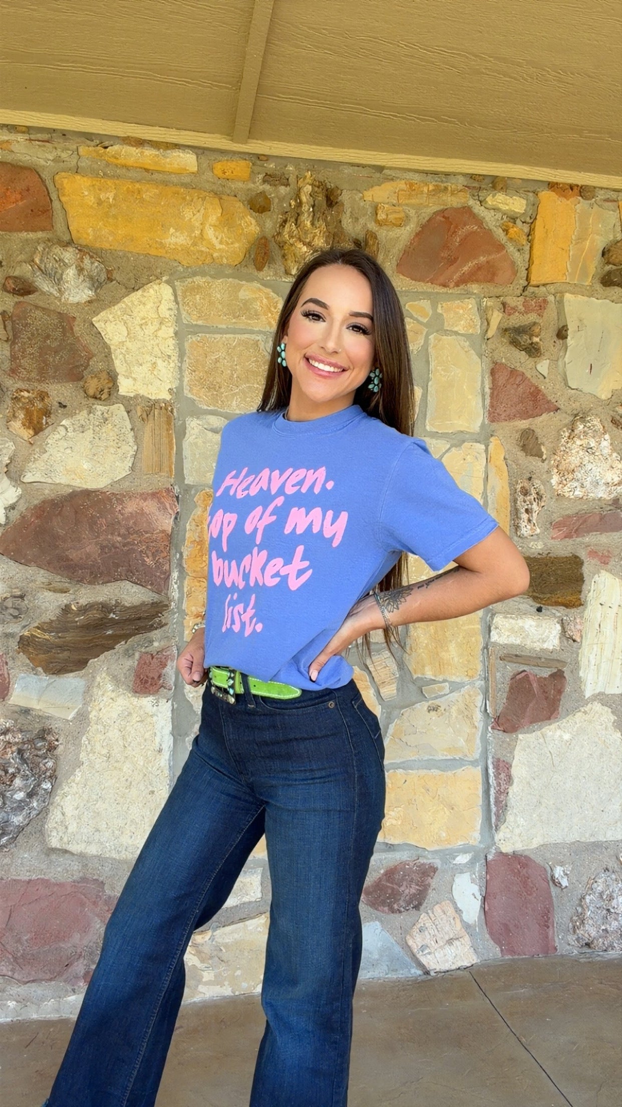 Heaven. Top of my Bucket List Tee