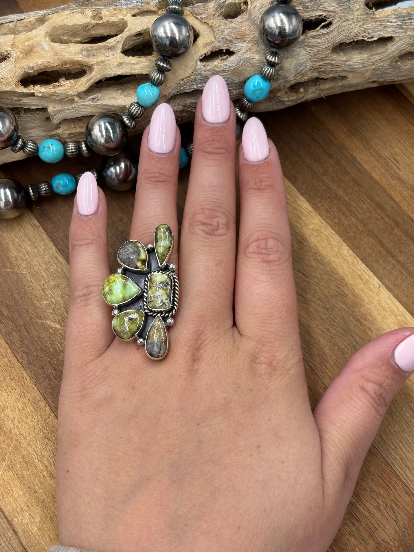 Palomino #9826-14 Half Custer Adjustable Ring