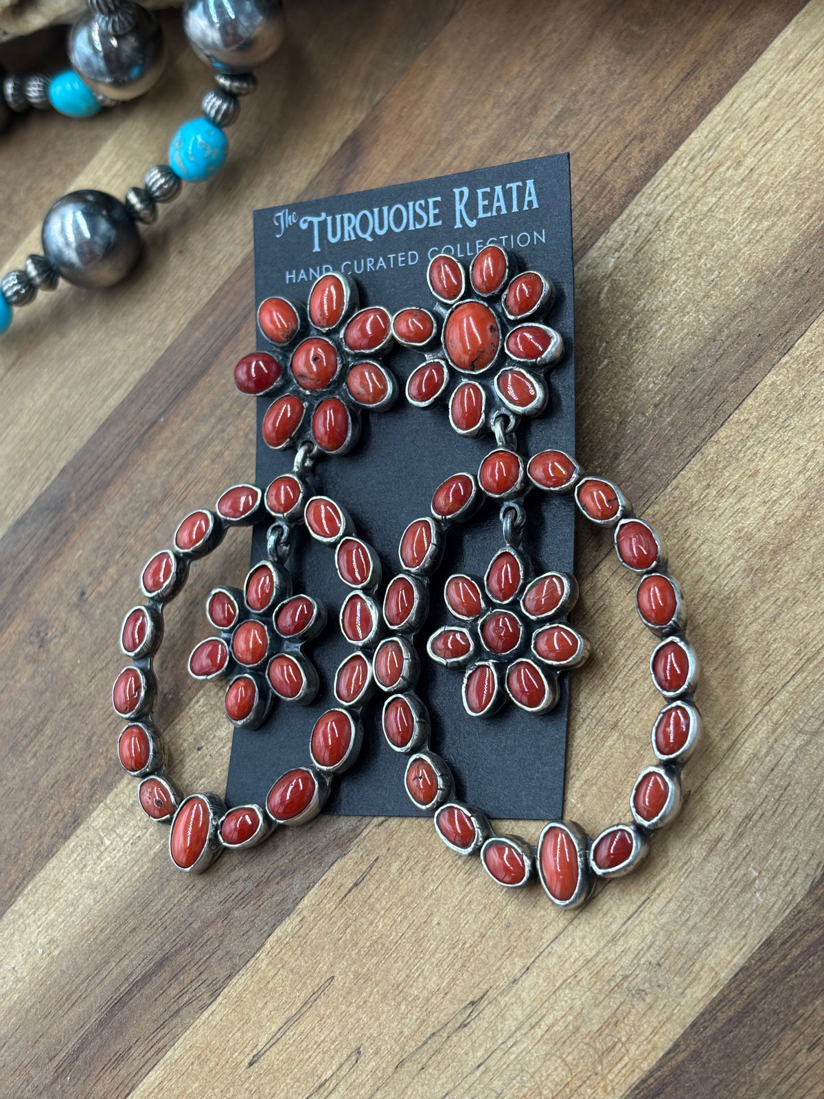 Coral #913-2 Earrings by Federico Jimenez