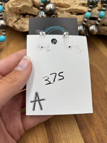 Mine #8 #826-5A Earrings by Chassity Belone, Navajo