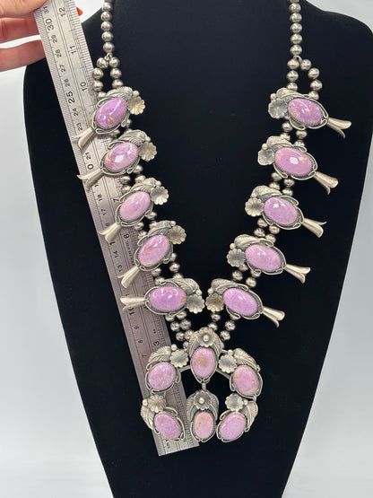 Phosphosiderite #913-5 Squash Blossom by Gilbert Nez, Navajo