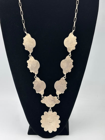 Purple Spiny #913-6 Lariat Necklace