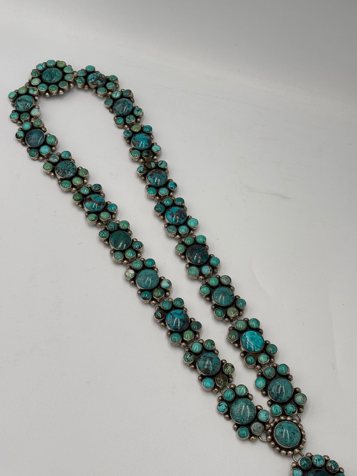 Turquoise #913-7 Cross Necklace by Federico