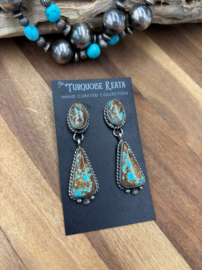 Mine #8 #812-12B Earrings by Chassity Belone, Navajo
