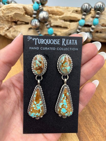 Mine #8 #812-12B Earrings by Chassity Belone, Navajo