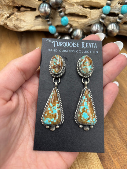 Mine #8 #812-12B Earrings by Chassity Belone, Navajo