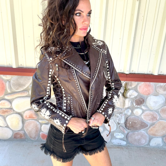 Behrens Biker Jacket Double D Ranch