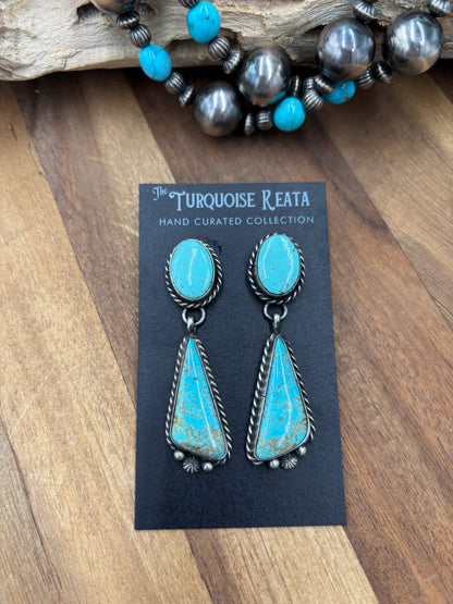 Mine #8 #812-11D Earrings by Chassity Belone, Navajo