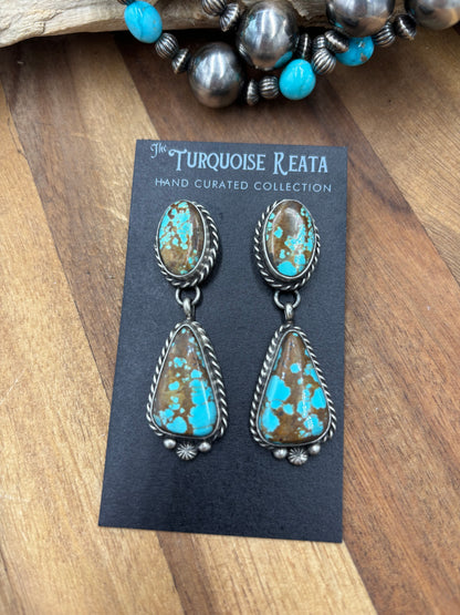 Mine #8 #826-4C Earrings by Chassity Belone, Navajo