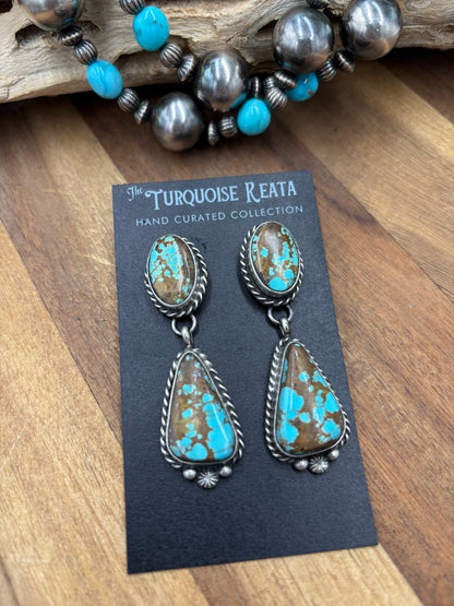 Mine #8 #826-4C Earrings by Chassity Belone, Navajo