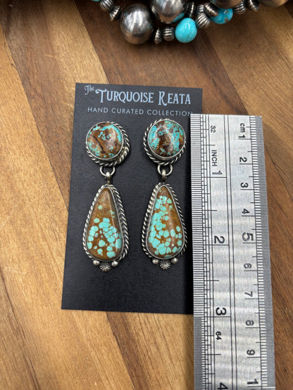 Mine #8 #826-4E Earrings by Chassity Belone, Navajo