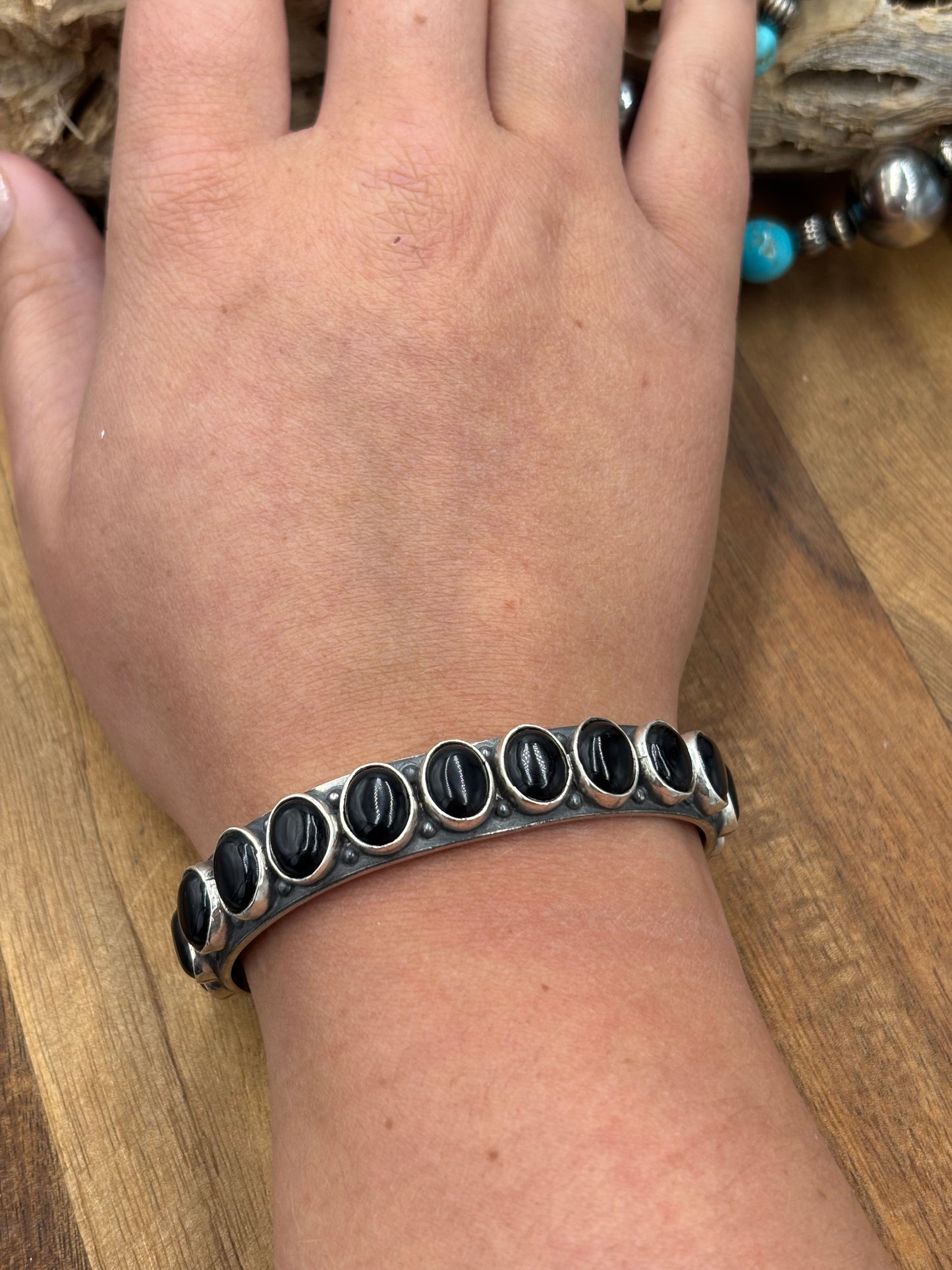 Black Onyx Cuff #9826-9 by Federico Jimenez