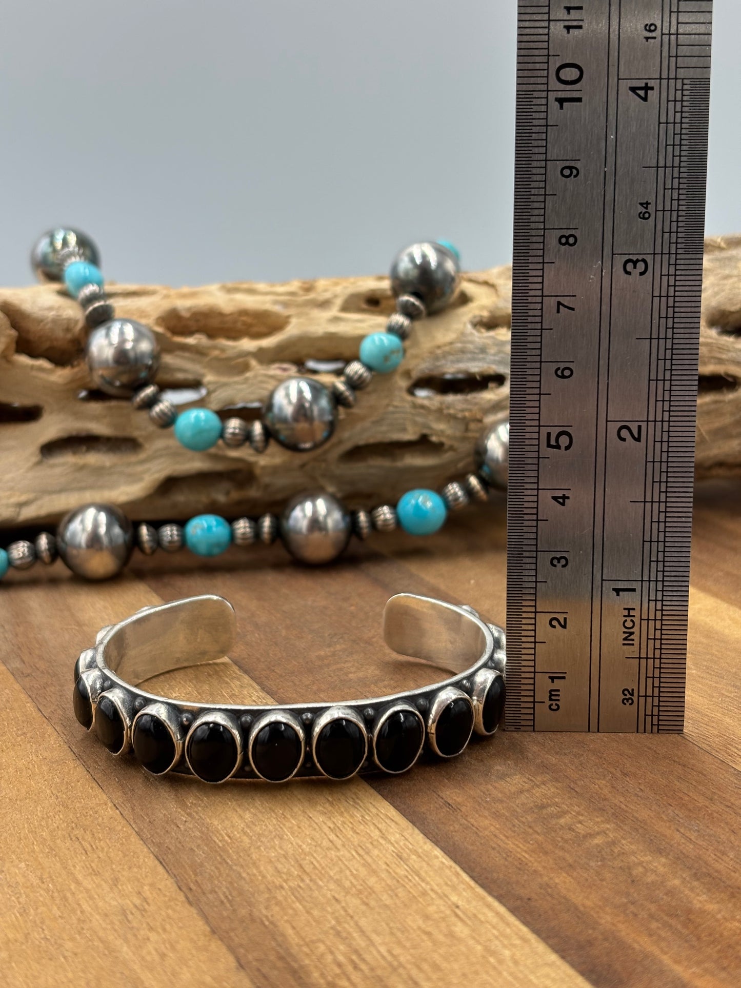 Black Onyx Cuff #9826-9 by Federico Jimenez