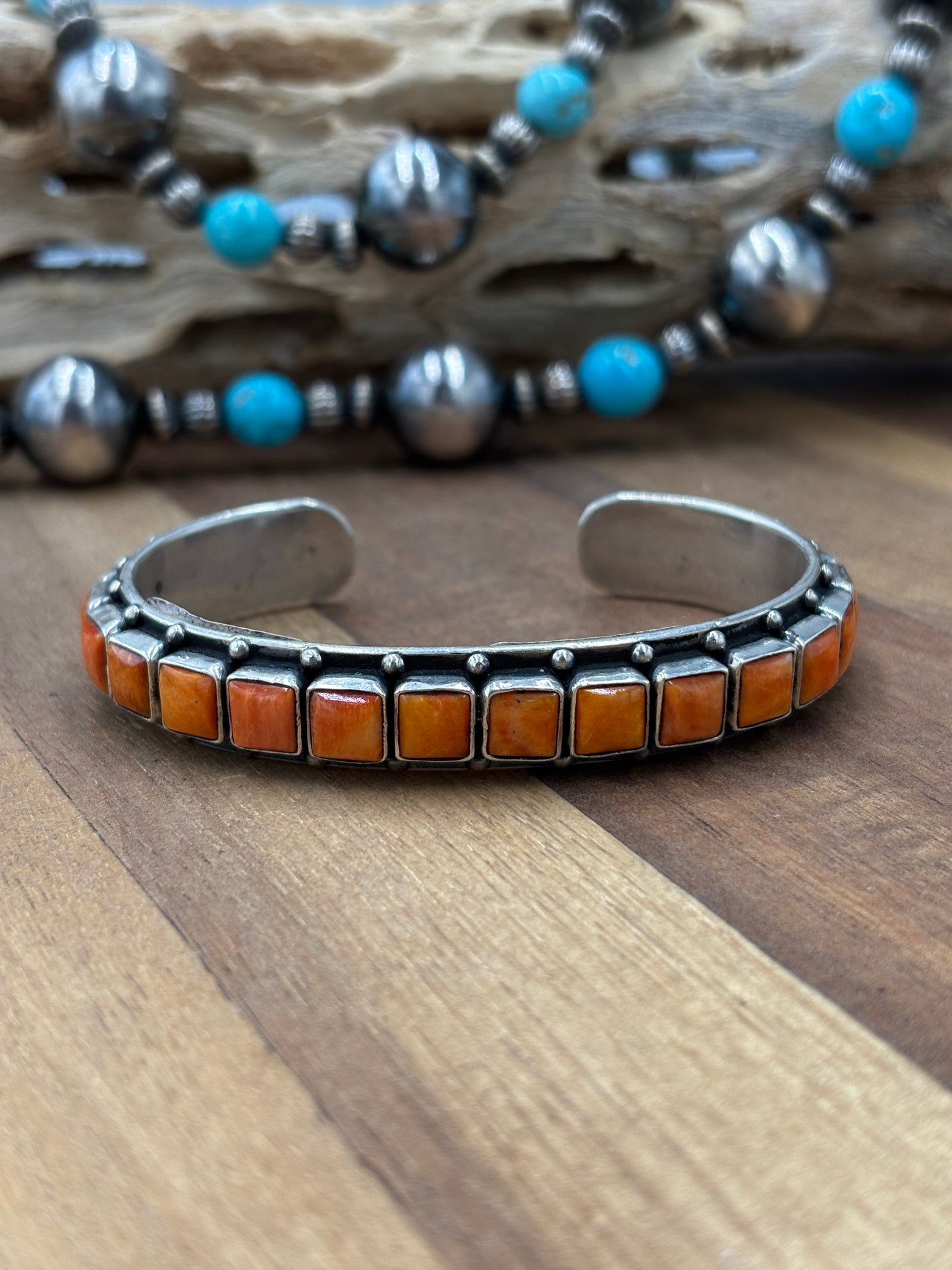 Orange Spiny Cuff #9826-8 by Federico Jimenez