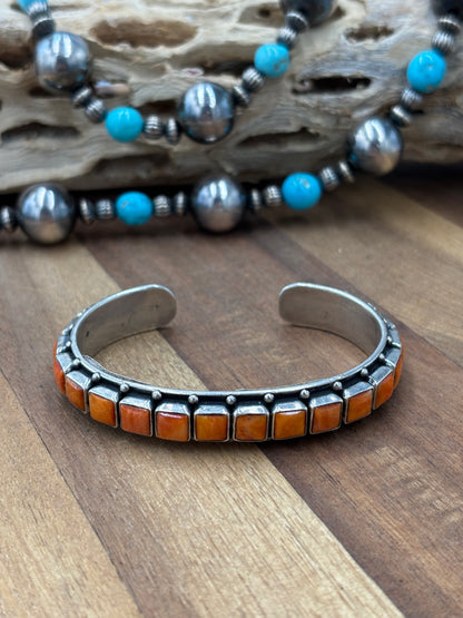 Orange Spiny Cuff #9826-8 by Federico Jimenez