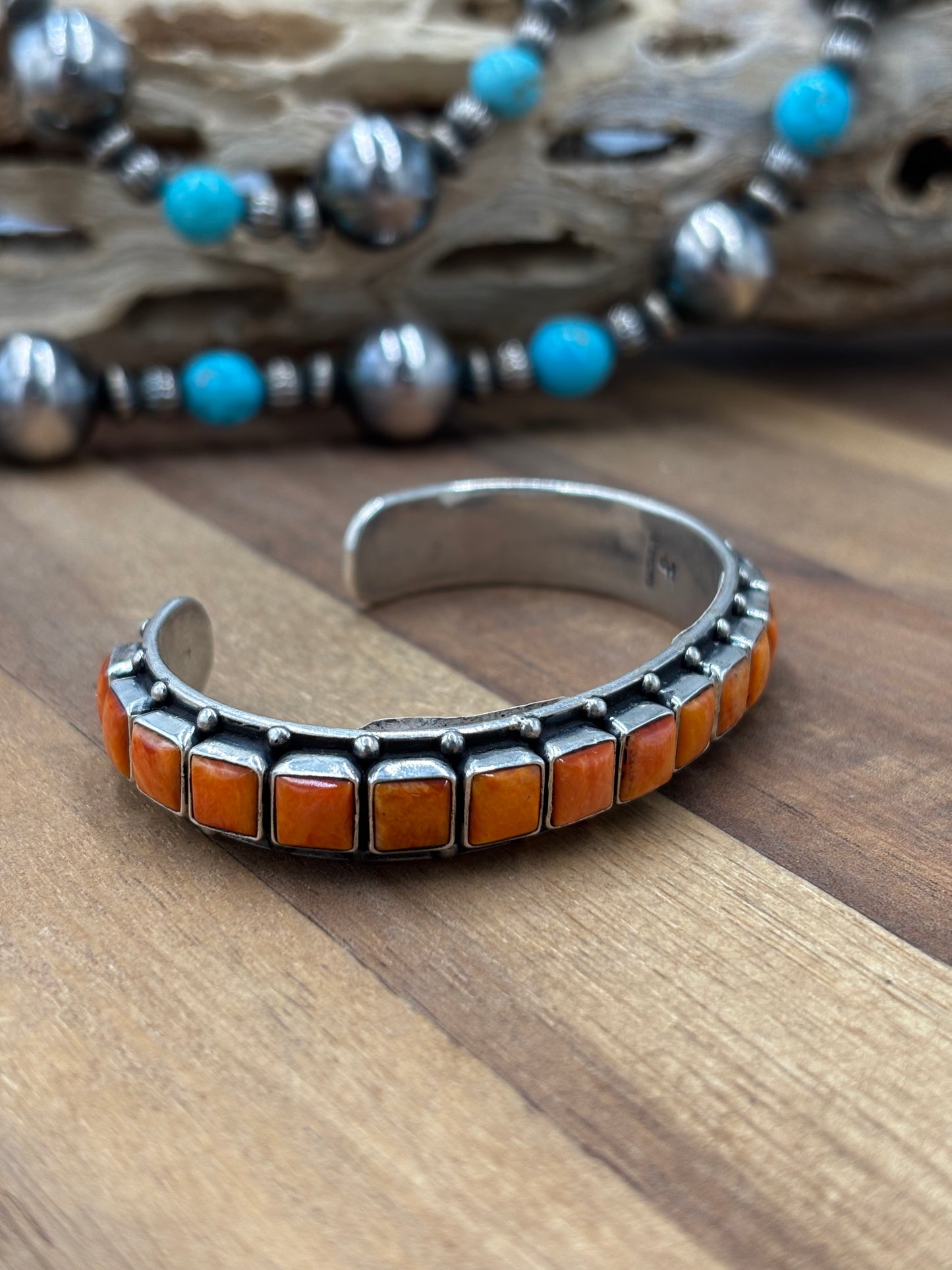 Orange Spiny Cuff #9826-8 by Federico Jimenez