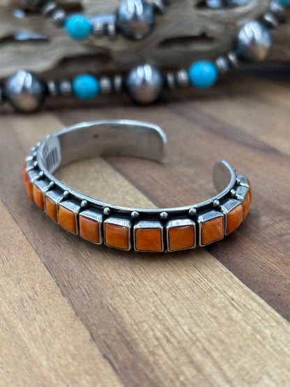 Orange Spiny Cuff #9826-8 by Federico Jimenez