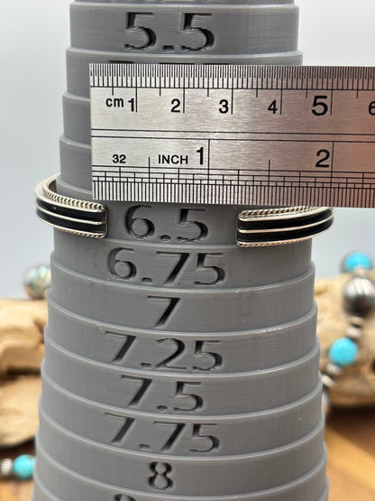 Turquoise Cuff #9826-10 by Yazzie, Navajo