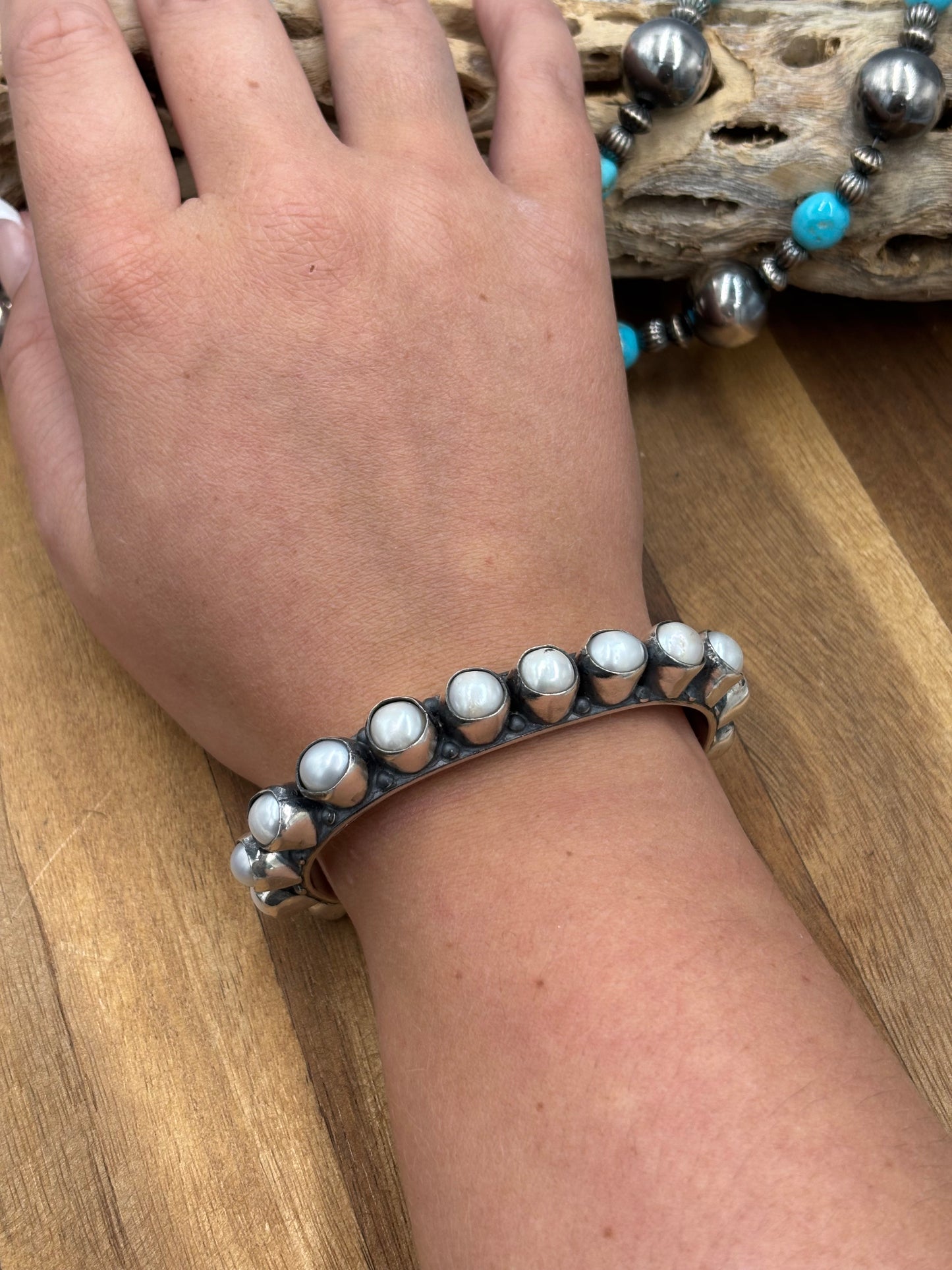 Pearl Cuff #9826-11 by Federico Jimenez
