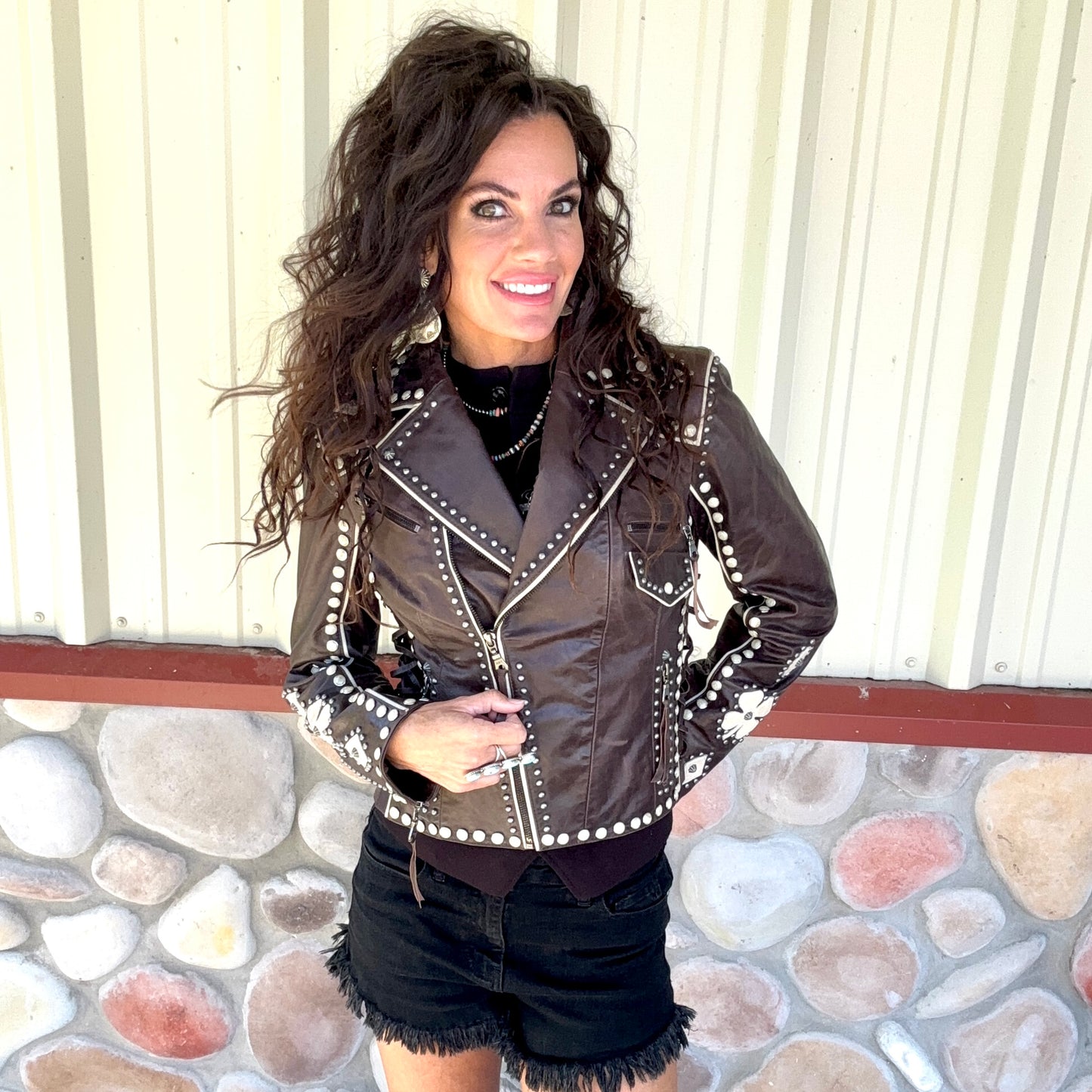 Behrens Biker Jacket Double D Ranch