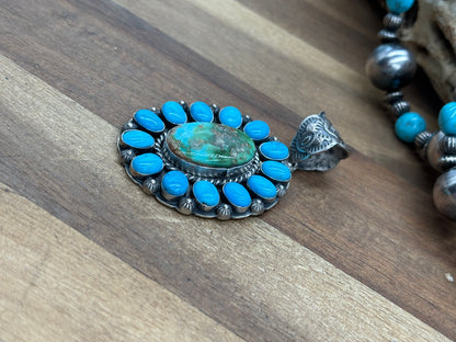 Sleeping Beauty #913-11 & Sonoran Turquoise Pendant