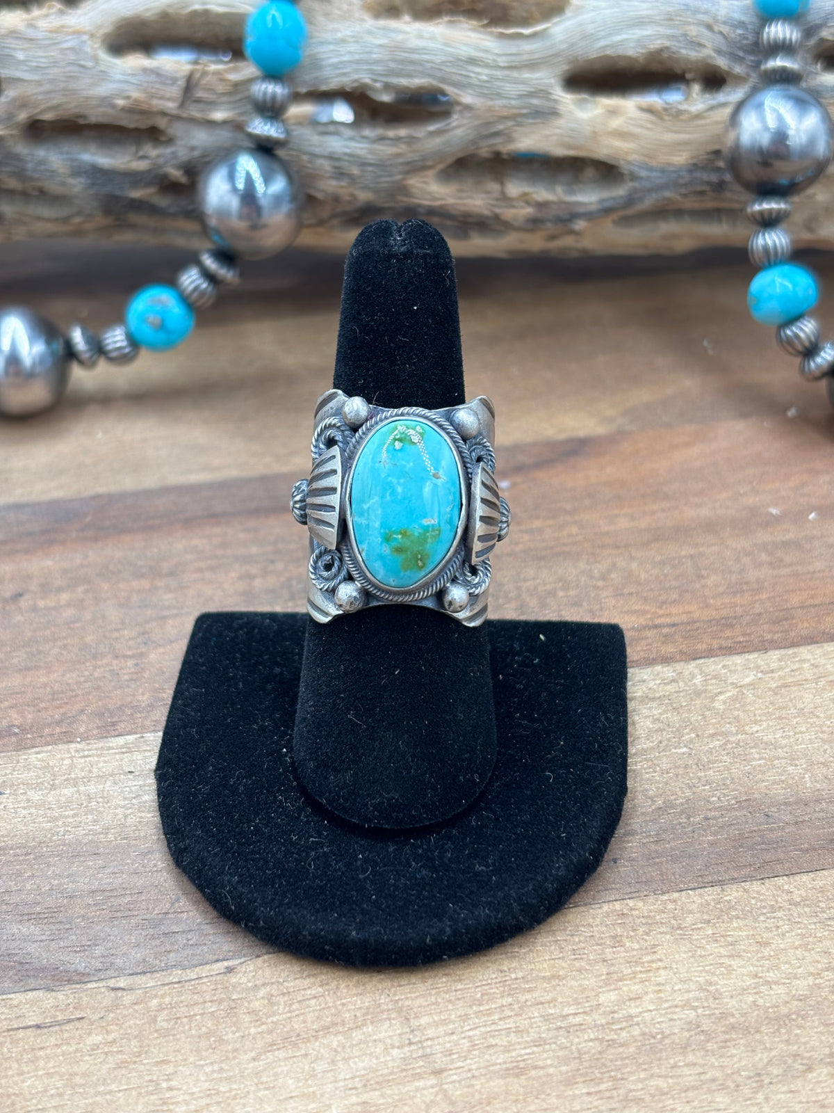Sonoran Gold #926-3 Ring Size 8 by JJ, Navajo
