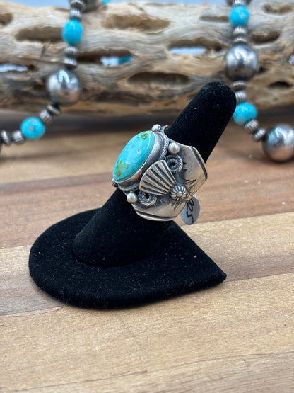 Sonoran Gold #926-3 Ring Size 8 by JJ, Navajo