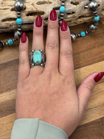 Sonoran Gold #926-3 Ring Size 8 by JJ, Navajo