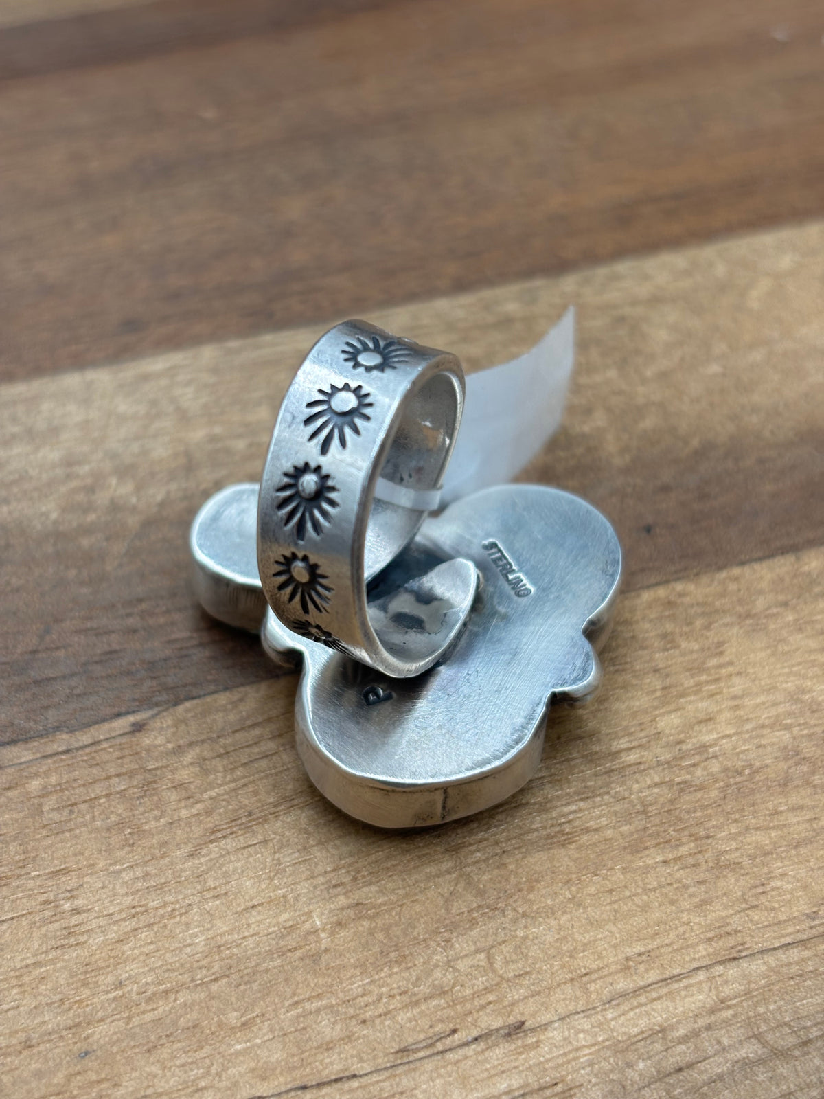 Sonoran Gold #926-7 Adjustable Three Stone Ring
