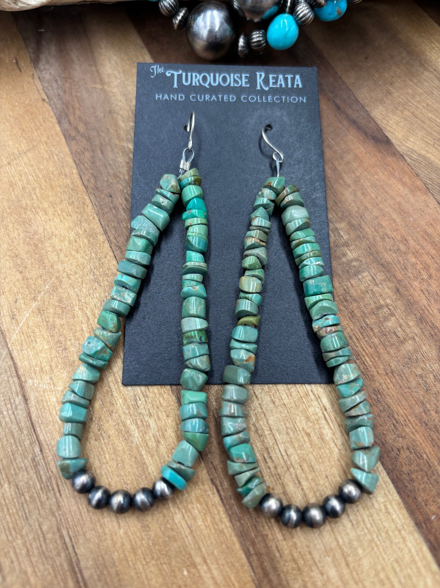 Turquoise Earrings #825-8