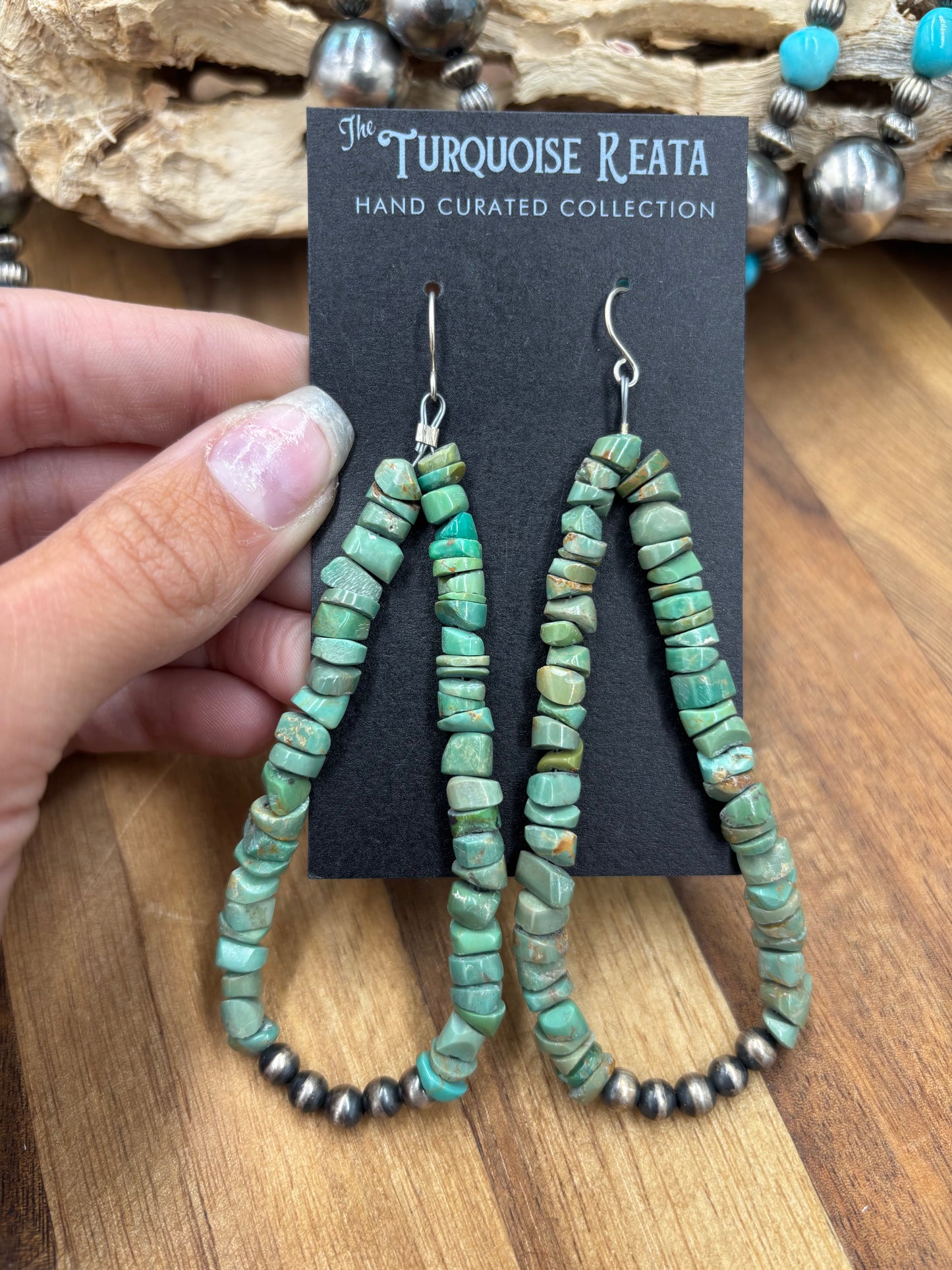 Turquoise Earrings #825-8