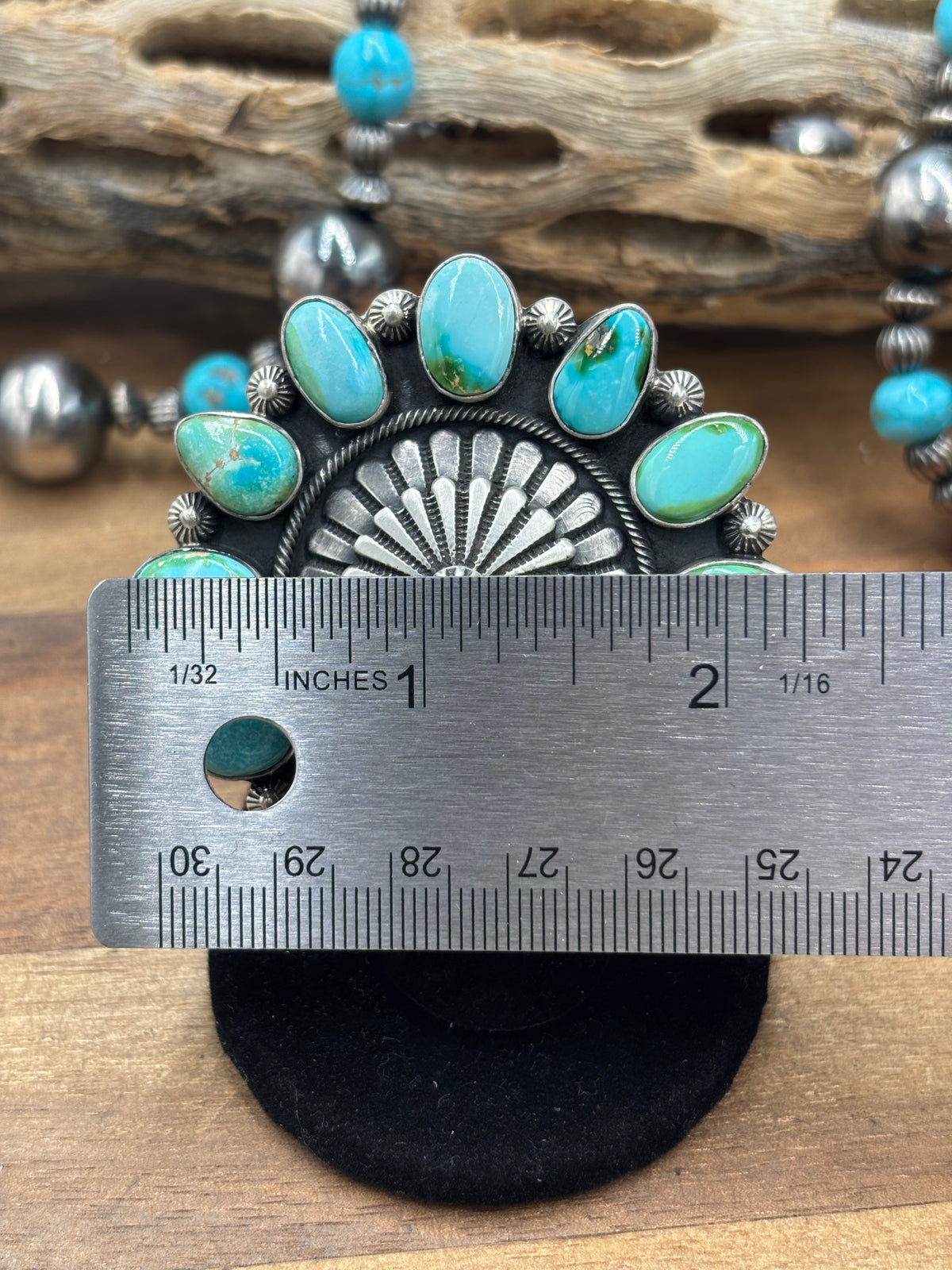 Sonoran Gold #926-11 Adjustable Ring by Tom Lewis, Navajo