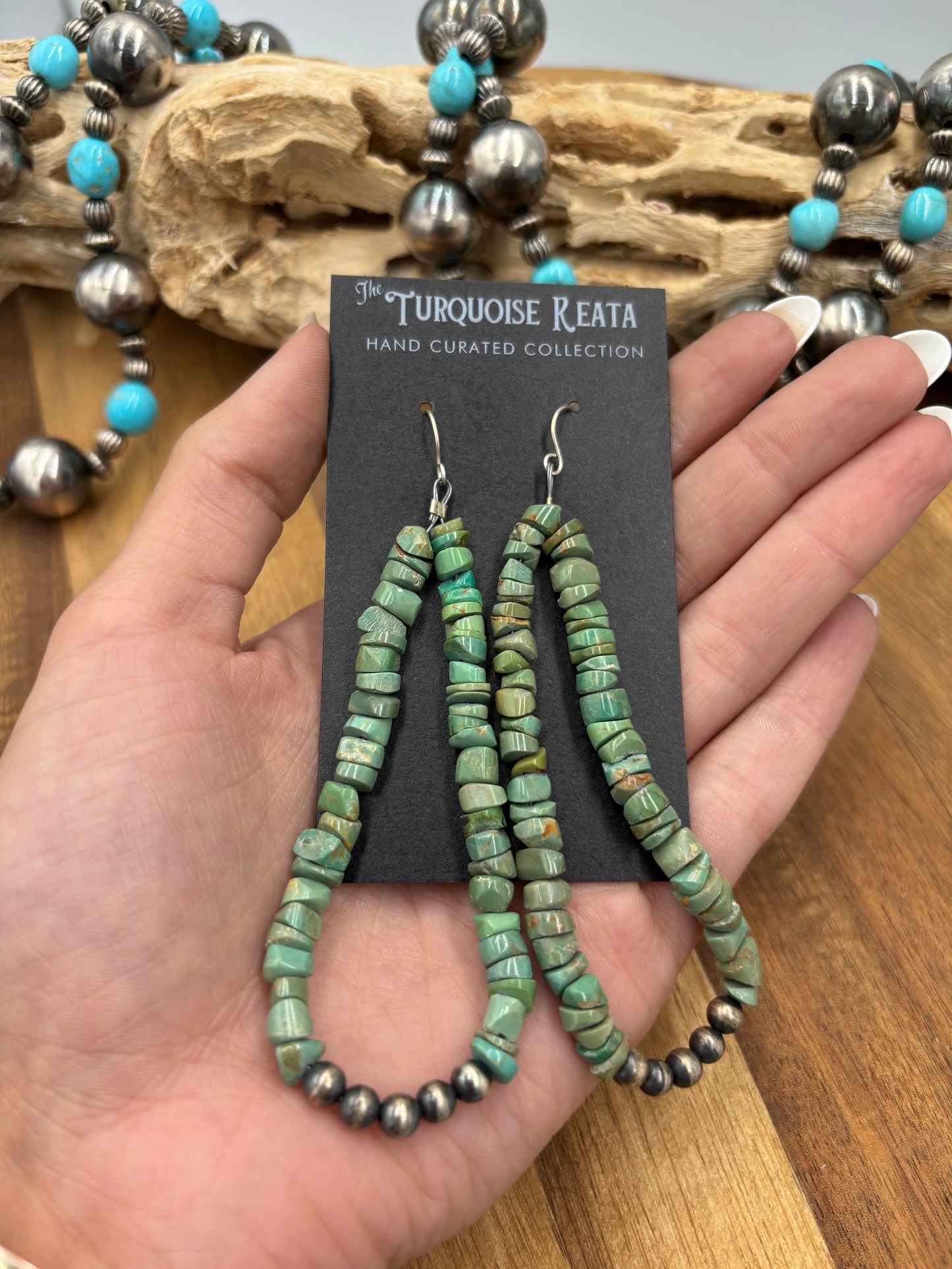 Turquoise Earrings #825-8