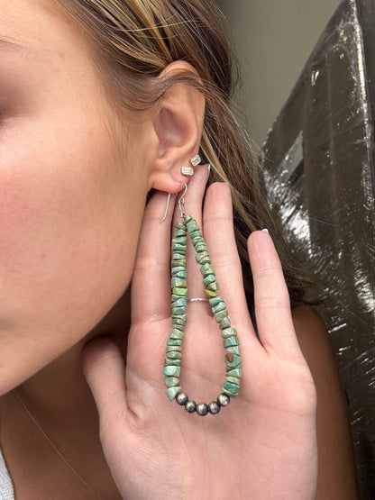 Turquoise Earrings #825-8