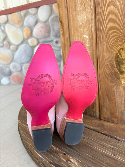 Signature Turquoise Reata Boot- The Pink Pony Club Pink Bottom Snip To The Turquoise Reata Signature Turquoise Reata Boot- The Pink Pony Club Pink Bottom Snip To The Turquoise Reata