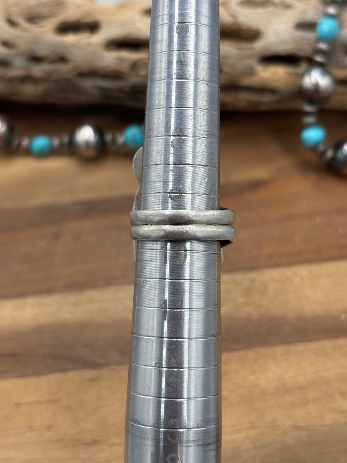 Turquoise #927-5 Adjustable Ring by Boyd Ashley, Navajo
