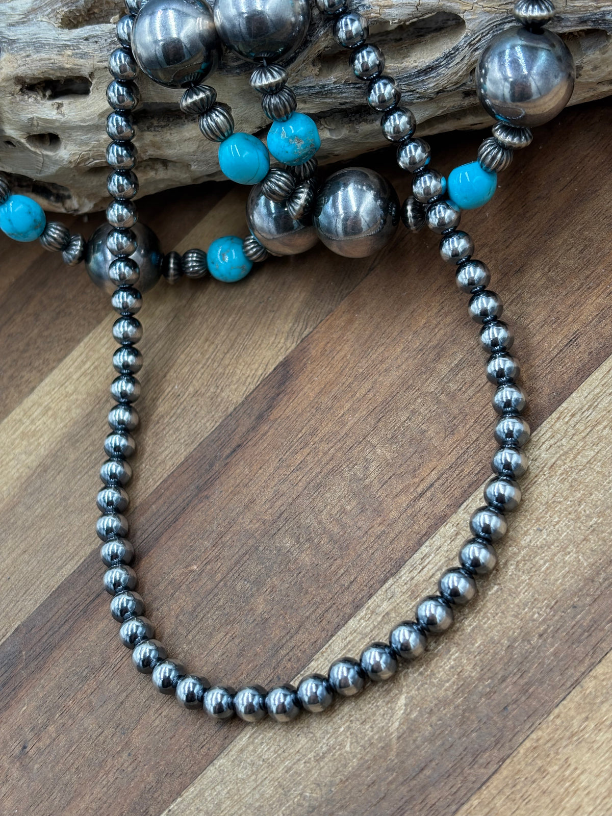 14" 6mm #917-6 Sterling Silver Pearl Necklace