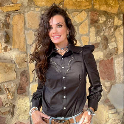 Midnight Maverick Pearl Snap