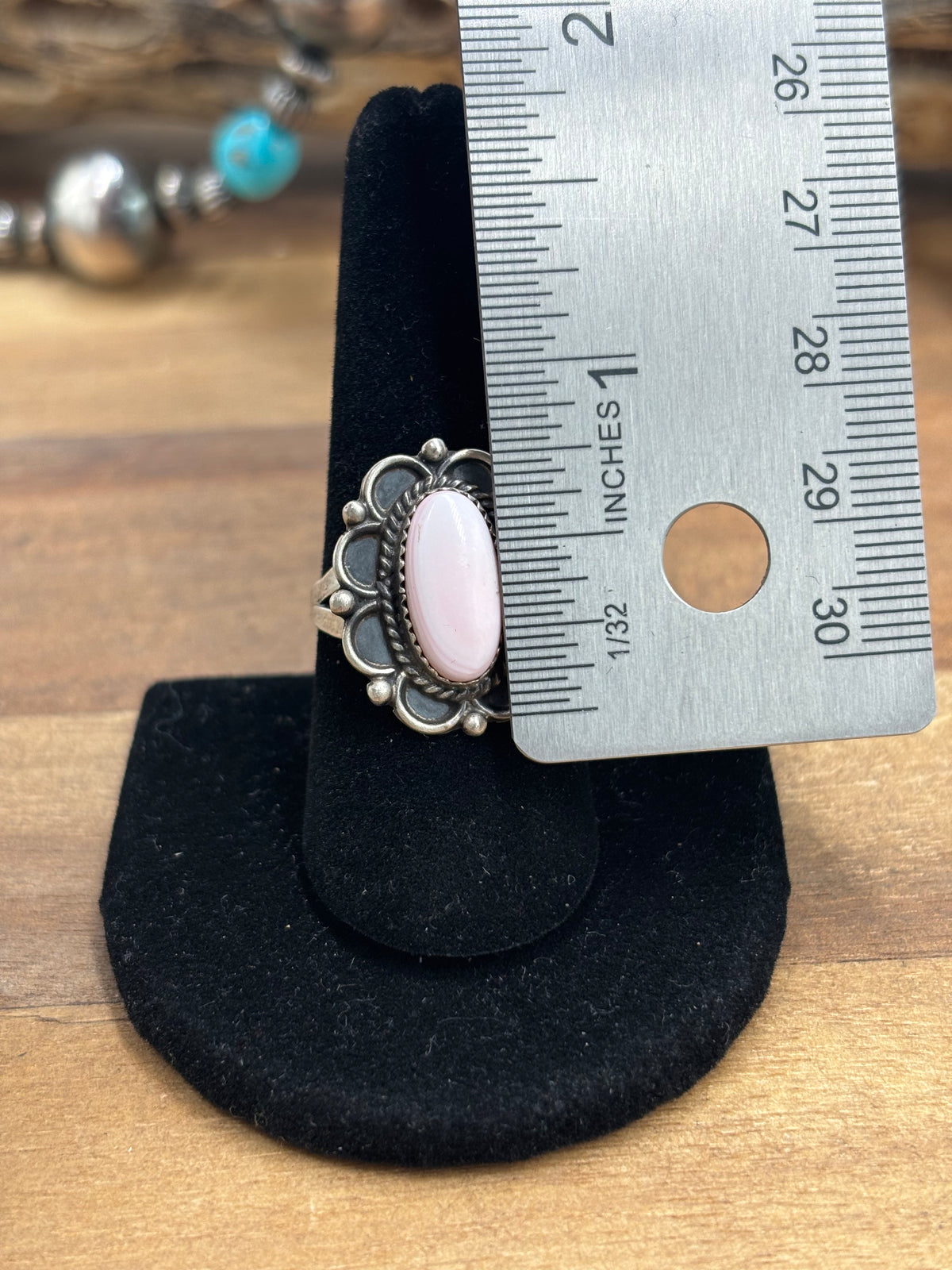 Pink Conch #930-3 Ring Size 9