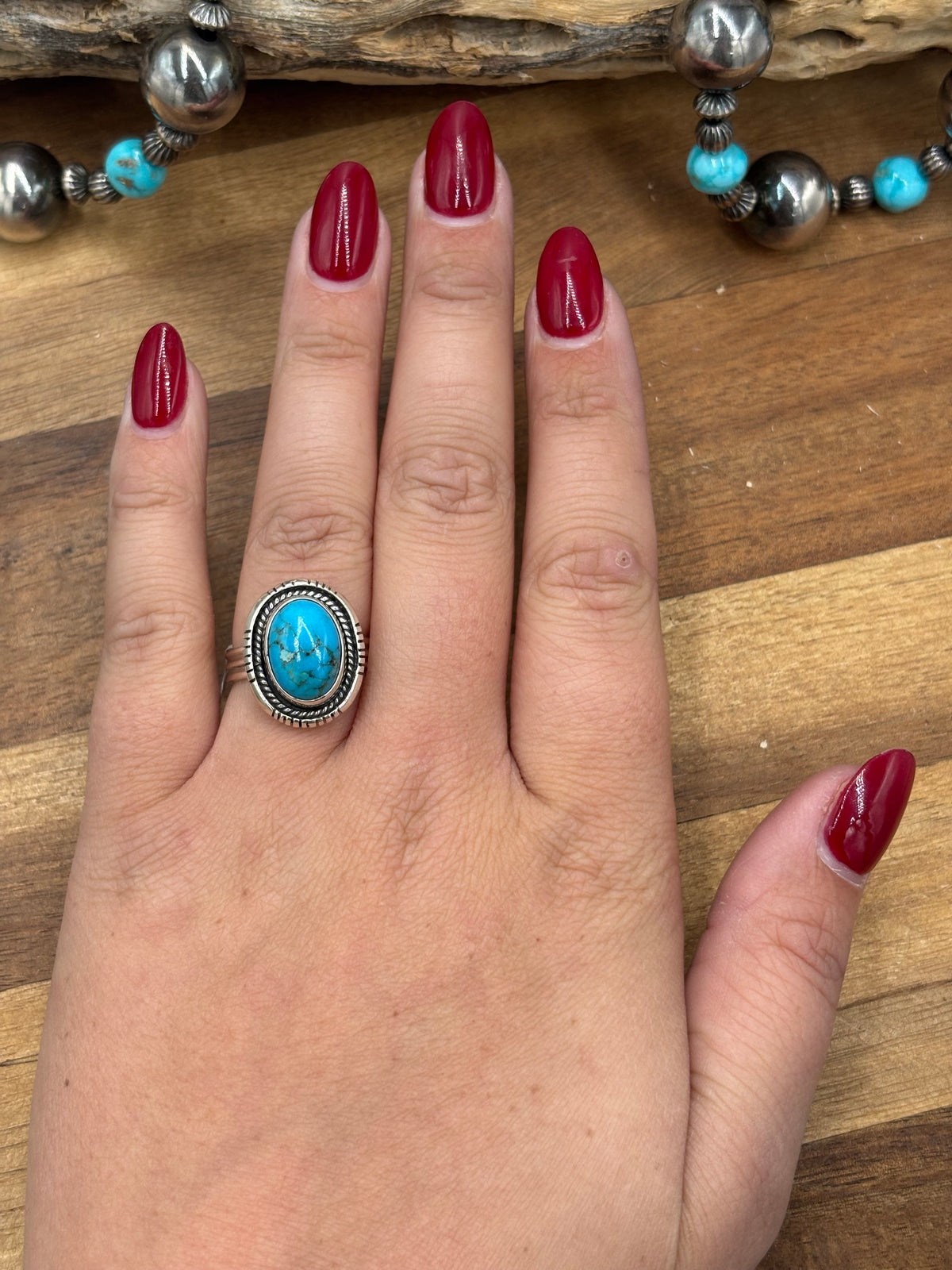 Turquoise #930-4 Ring Size 9