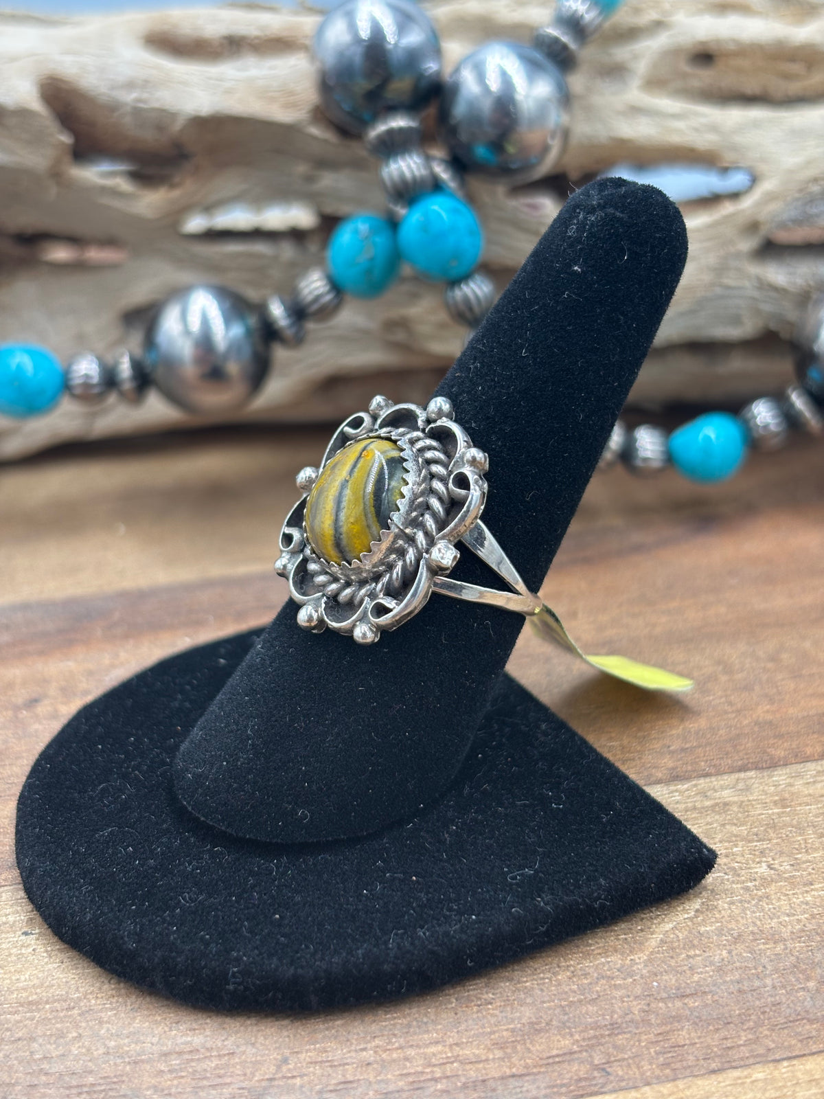 Bumble Bee Jasper #930-8 Ring Size 8
