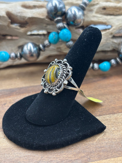 Bumble Bee Jasper #930-8 Ring Size 8