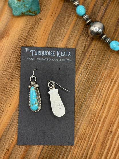Mine #8 Earrings #722-1 by Irene Kee, Navajo