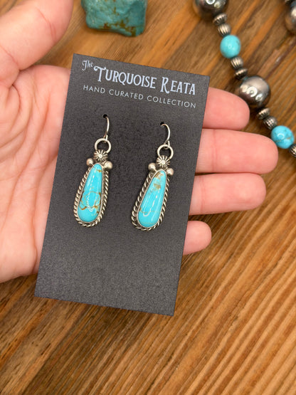 Mine #8 Earrings #722-1 by Irene Kee, Navajo