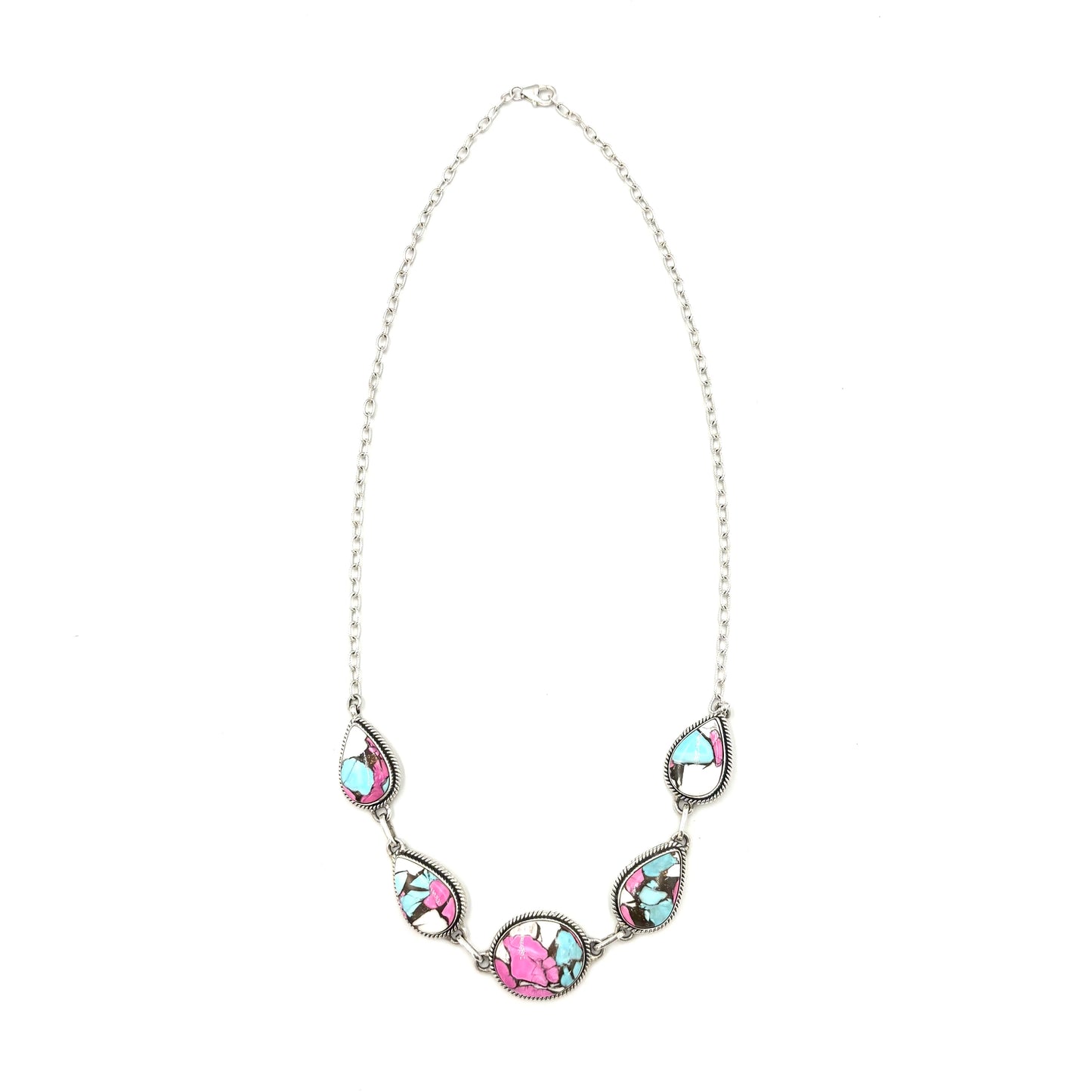 20" Cotton Candy choker necklace Hada Collection