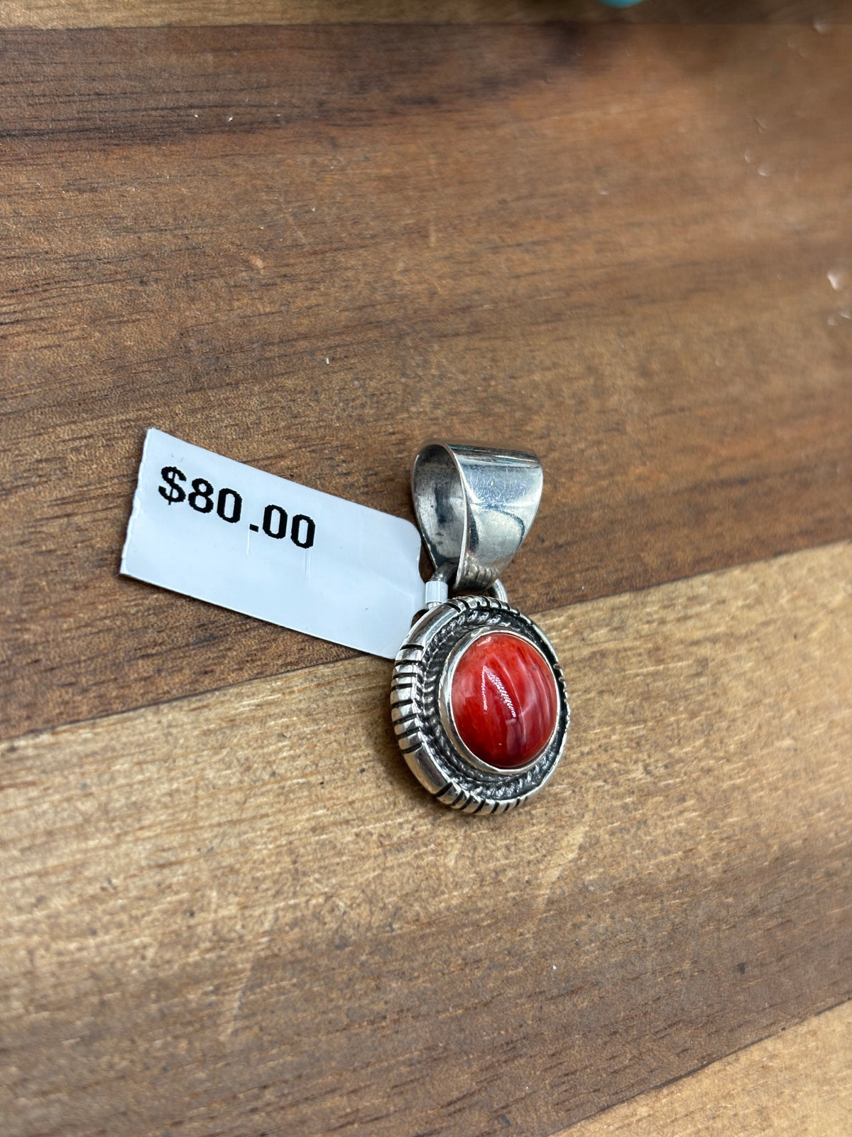 Red Spiny #930-18 Pendant