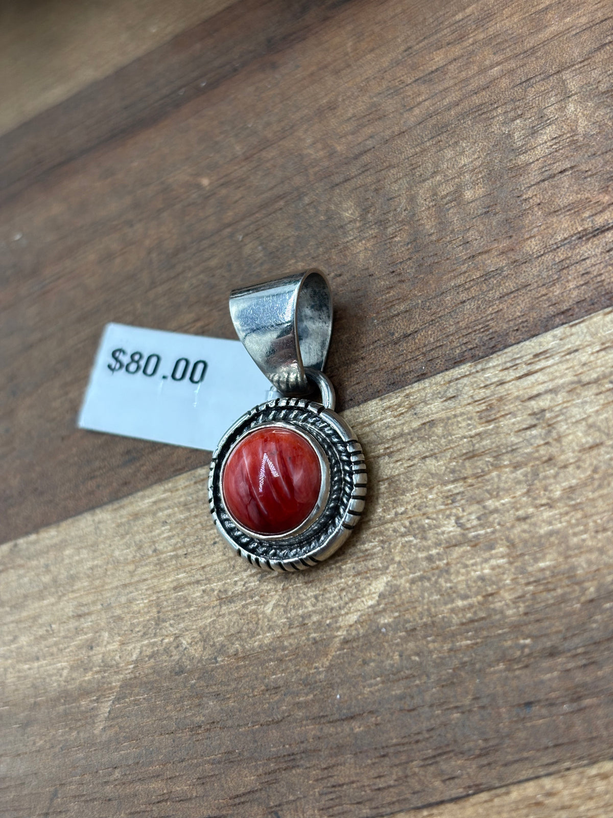Red Spiny #930-18 Pendant